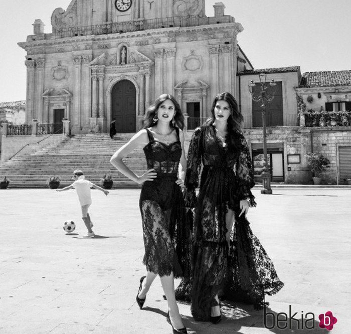 Vestidos con transparencias de la colección verano 2020 de Dolce&Gabbana