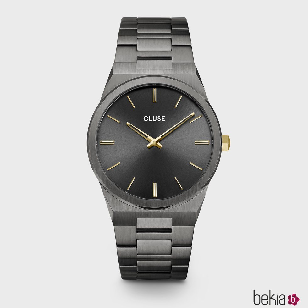 Reloj Vigoreux masculino negro de la colección primavera/verano 2020 de Cluse