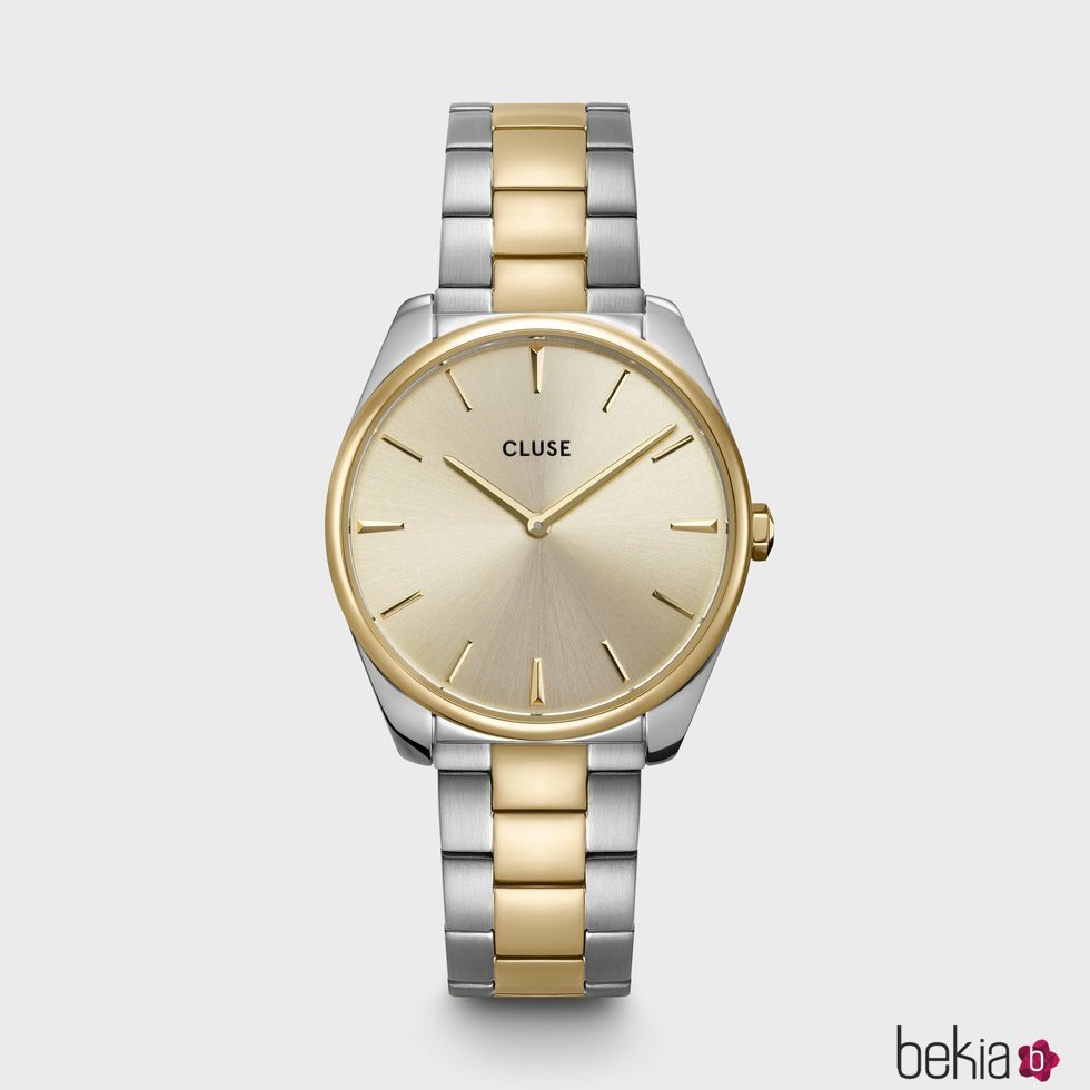 Reloj Feroce para mujer bicolor plata y oro de la colección primavera/verano 2020 de Cluse