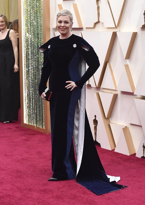 Olvia Colman con un vestido de Stella McCartney en los Oscar 2020