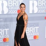 Mel C con un vestido negro en los Brit Awards 2020