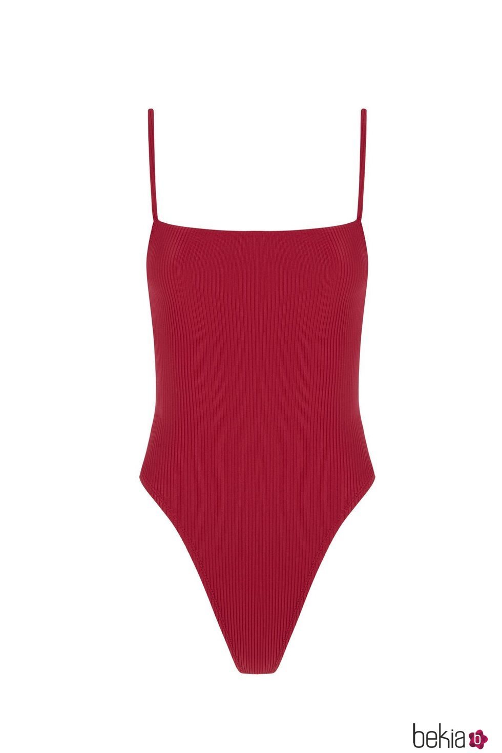 Bañador line onepice en color rojo de Ônne Swimwear