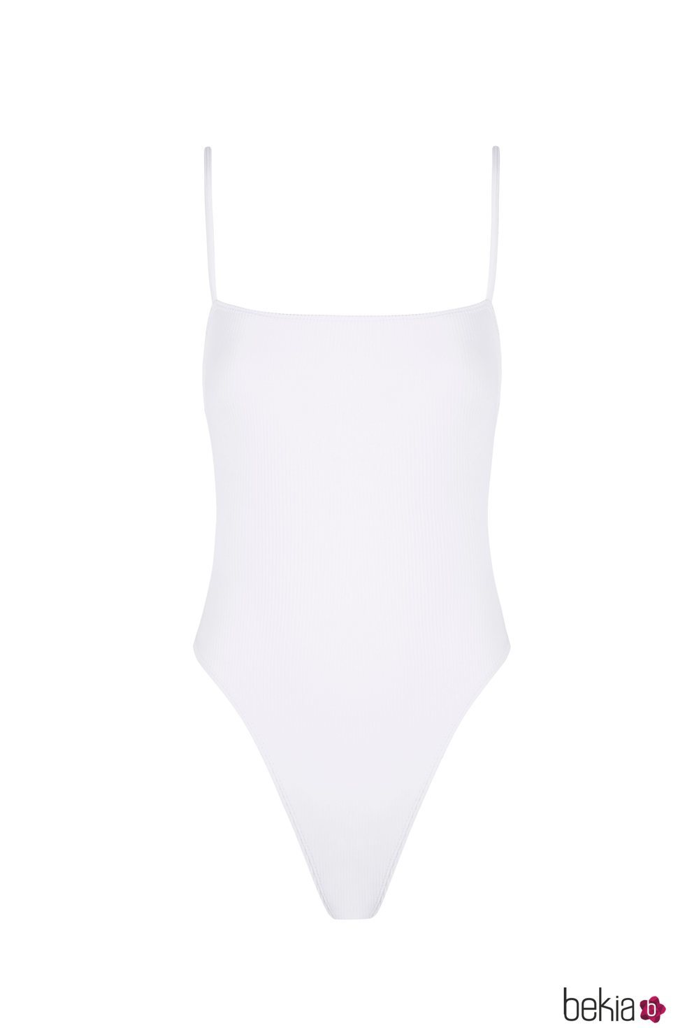 Bañador line onepice en color blanco de Ônne Swimwear