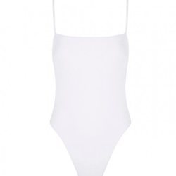 Bañador line onepice en color blanco de Ônne Swimwear