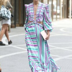 Olivia Palermo en la Semana de la Moda de Nueva York primera/verano 2022