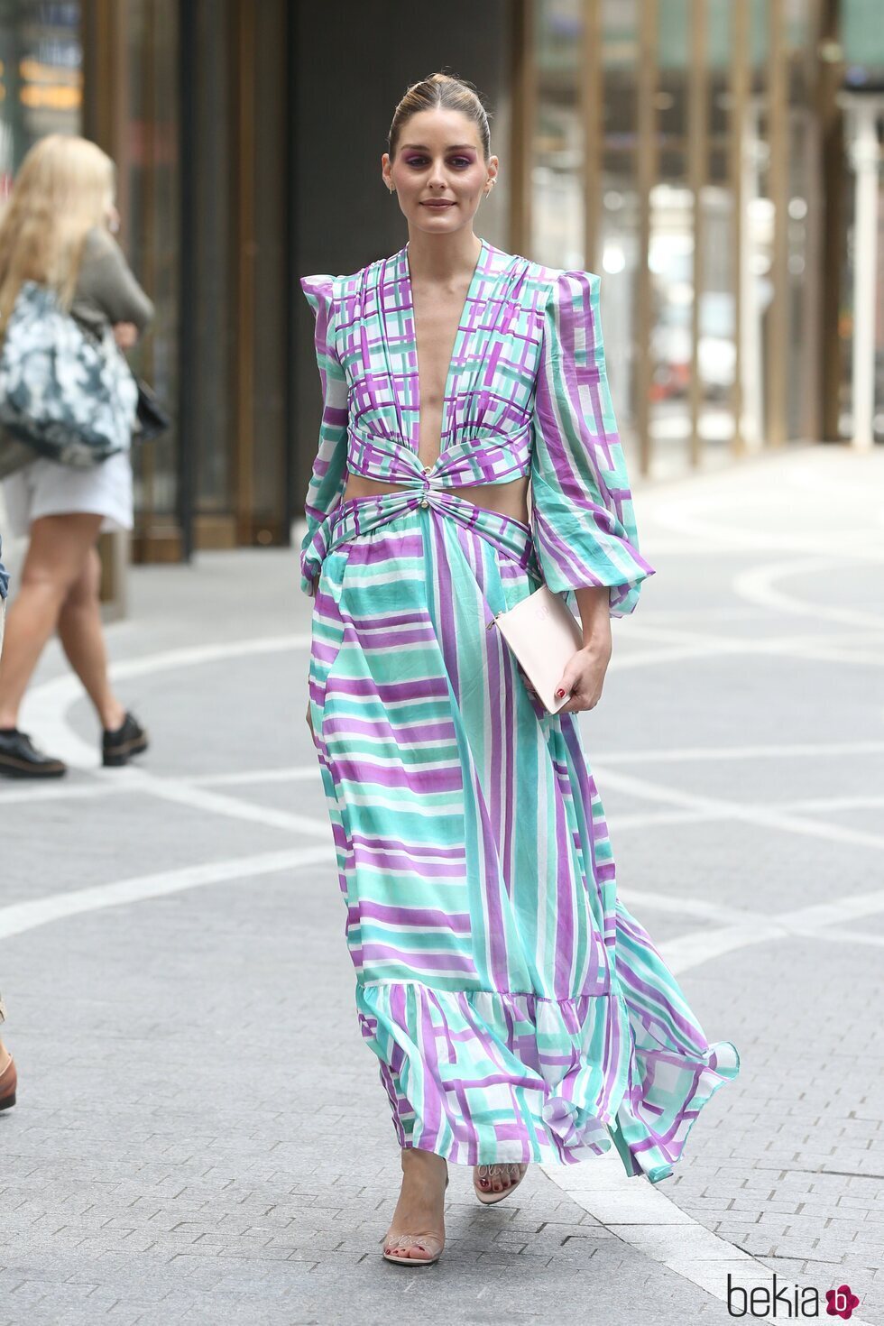 Olivia Palermo en la Semana de la Moda de Nueva York primera/verano 2022