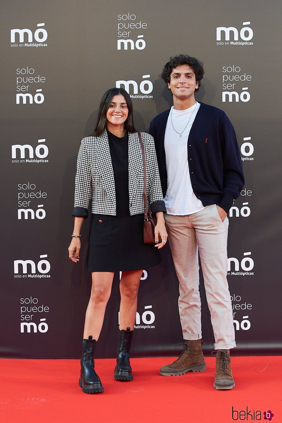 María G. de Jaime y Tomás Paramo en la inauguración de la Casa MÓ de Multiópticas