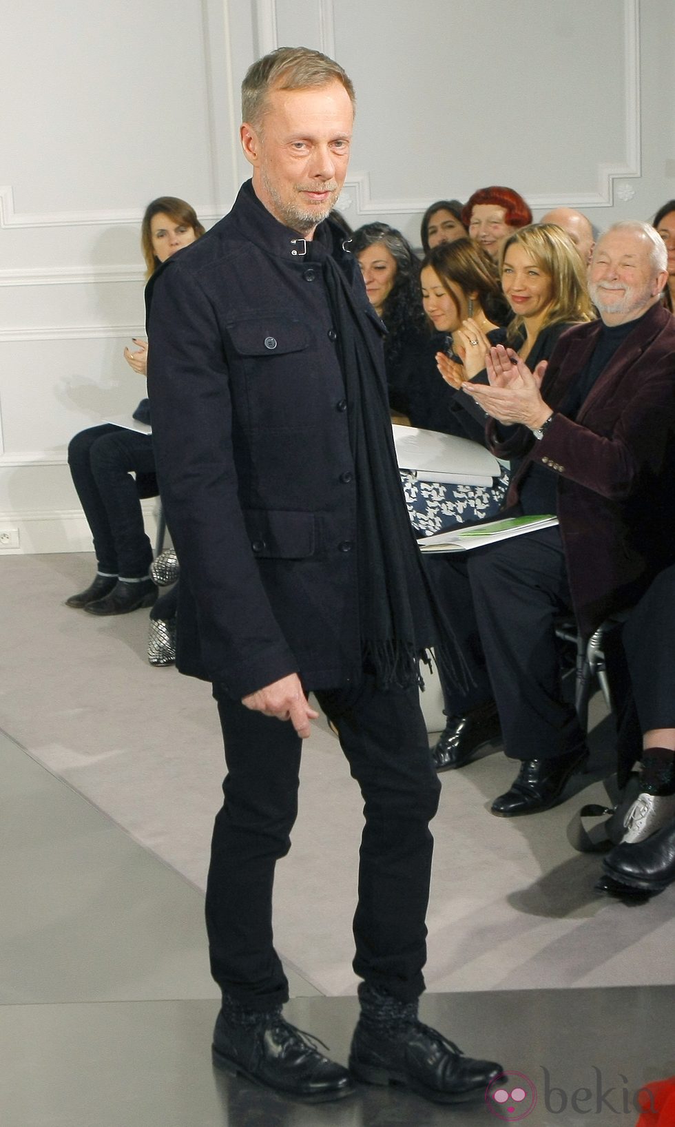 Bill Gaytten diseñador de la colección Alta Costura Primavera/Verano 2012 de Christian Dior