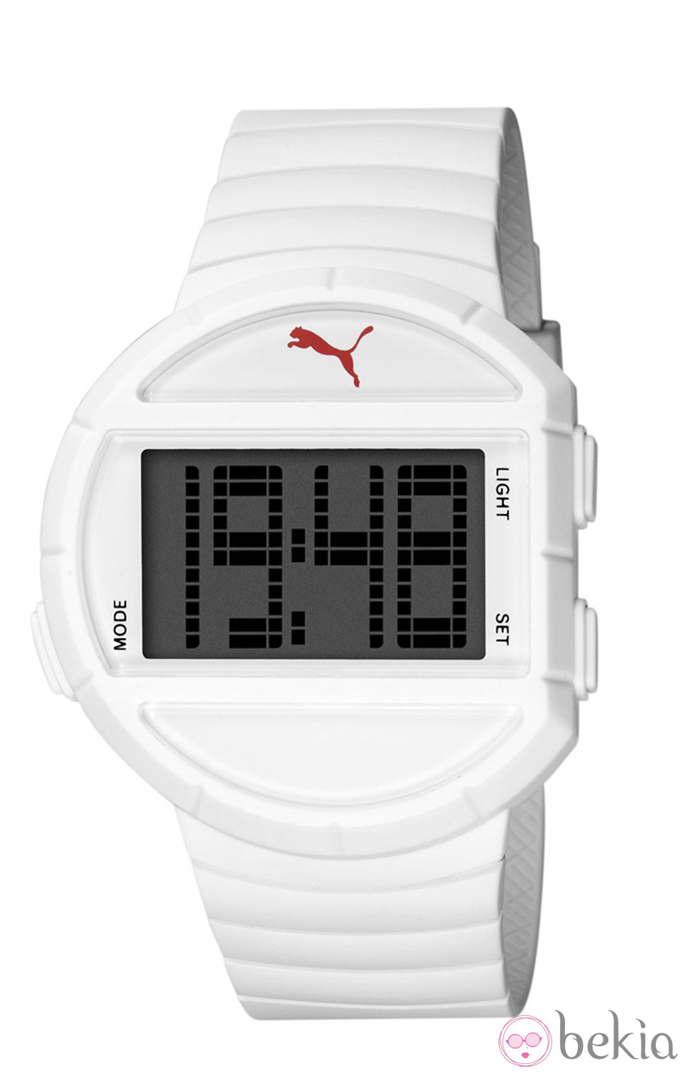 Reloj deportivo 'Half Time' de la firma Puma en color blanco