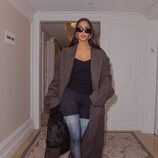 Kim Kardashian con un total look de Balenciaga en Nueva York
