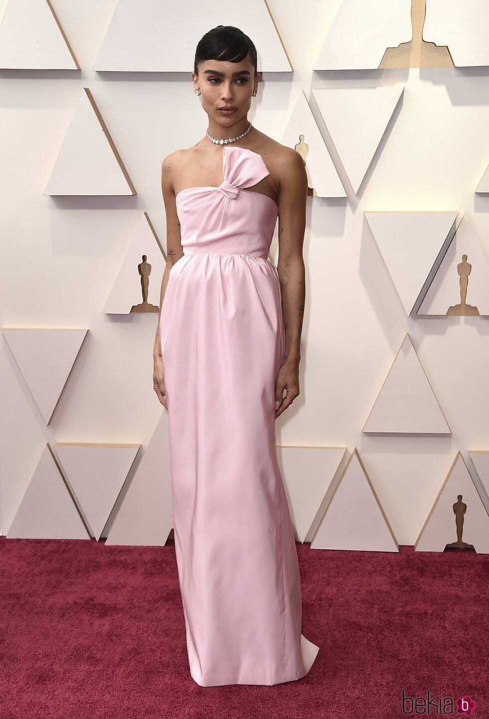 Zoë Kravitz de Saint Laurent en los Premios Oscar 2022