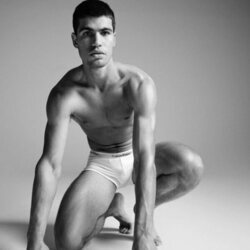 Carlos Alcaraz em la campaña de Calvin Klein