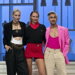 Gigi Hadid, Candice Swanepoel y Tan France en 'Next in fashion'