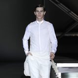 Look blanco total para hombre de la colección otoño/invierno 2012/2013 de Davidelfin