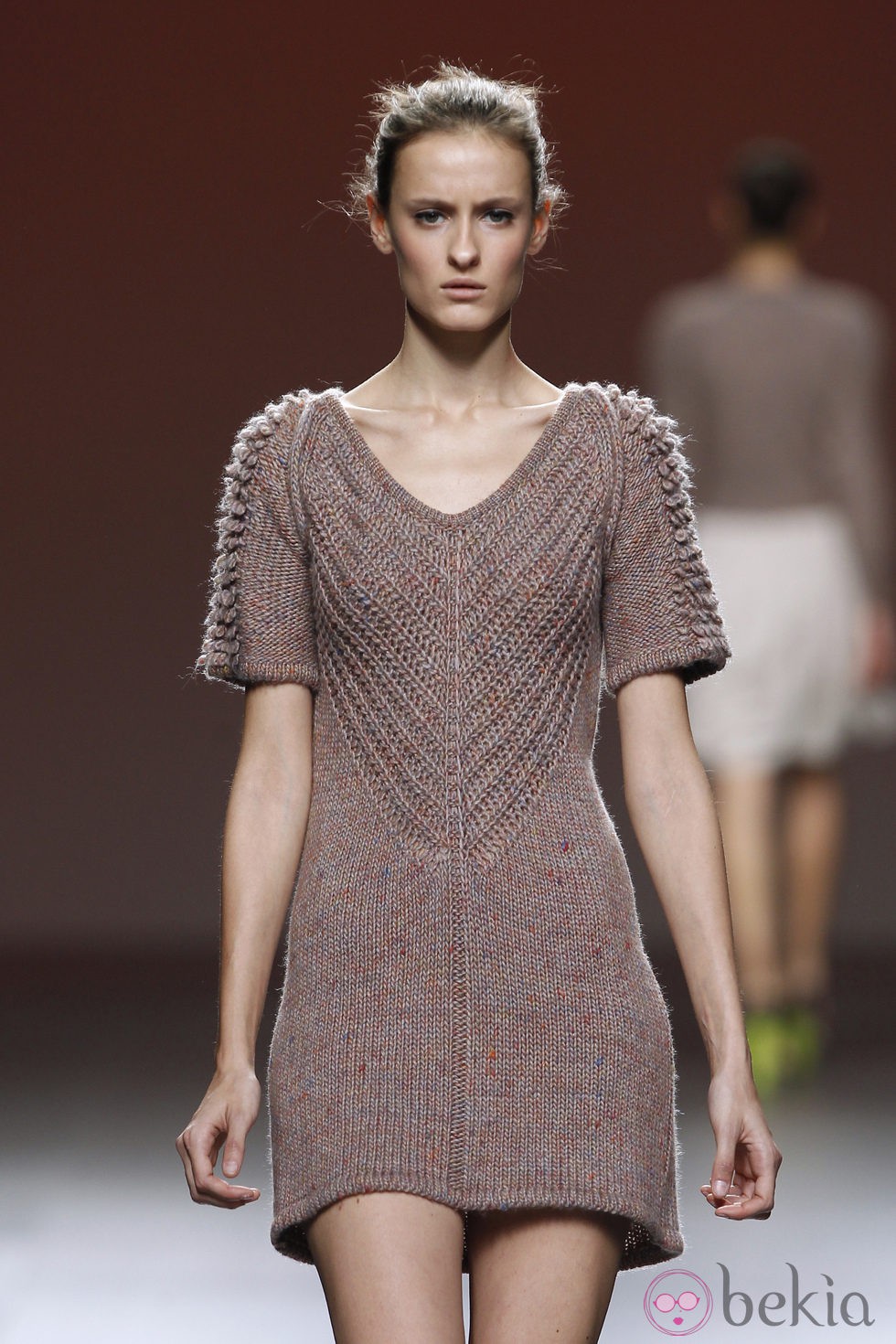 Mini vestido de punto de Sita Murt en la Fashion Week Madrid
