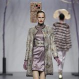 Mini vestido morado de la colección otoño/invierno 2012/2013 de Miguel Marinero