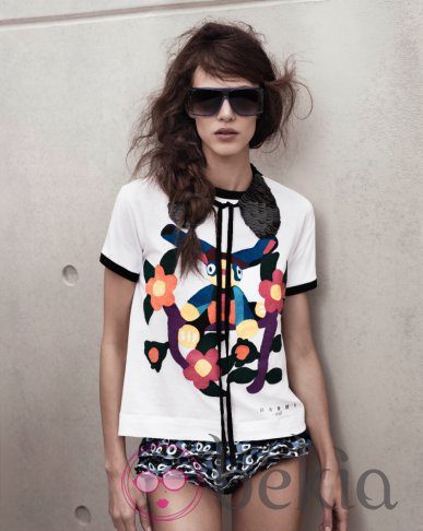 Camiseta con print de colores de Marni para H&M