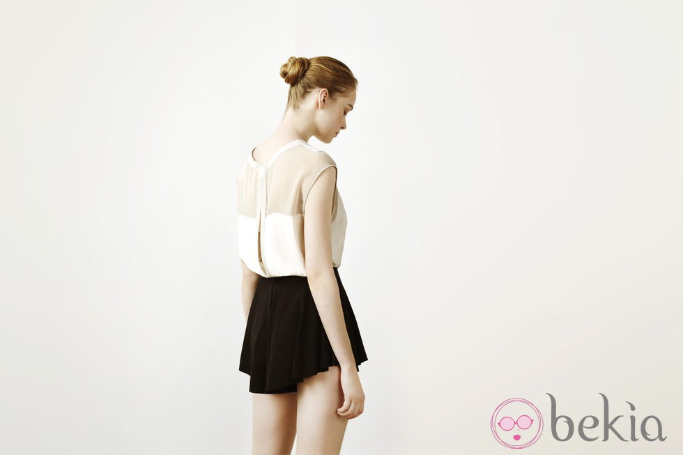 Top y falda de Oysho colección primavera/verano 2012