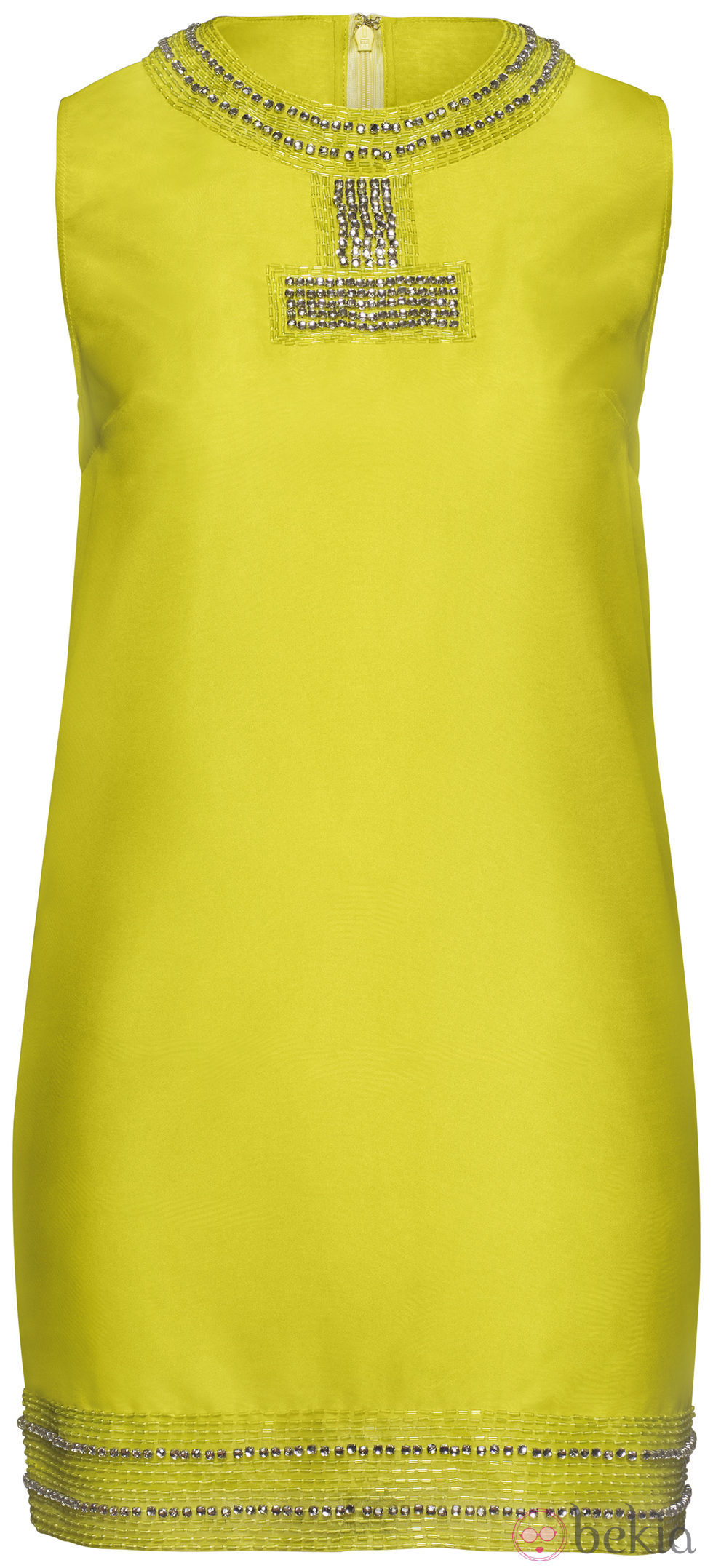 vestido amarillo colección H&M Concious