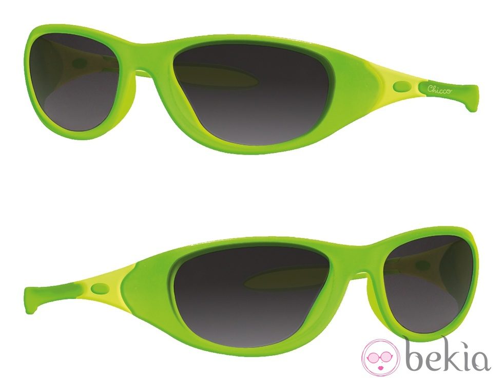 Gafas de sol verdes de la nueva colección verano 2012 de Chicco