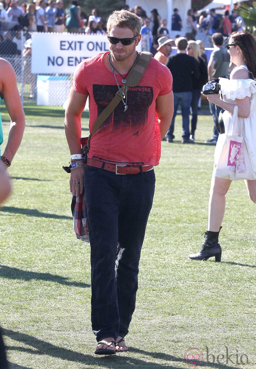 Kellan Lutz en Coachella 2012