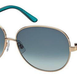 Gafas de sol con lentes azules de la nueva colección primavera/verano 2012 de John Galliano