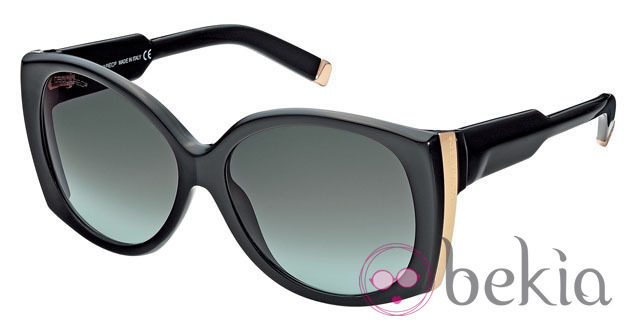 Gafas de sol de negras con detalles dorados de la nueva colección de Dsquared2 Primavera/Verano 2012