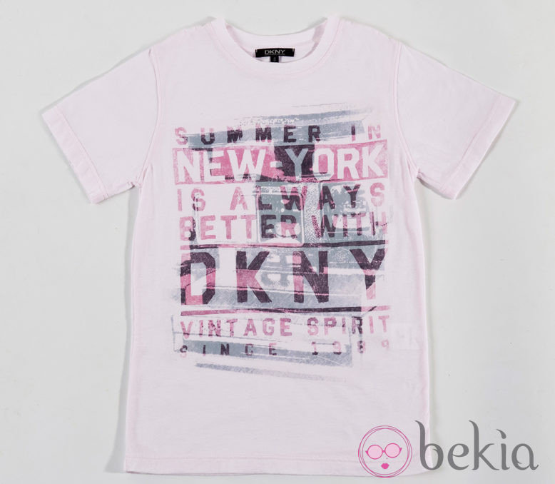 Camiseta de niña de la colección infantil de DKNY primavera/verano 2012