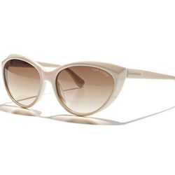 Gafas de acetato blanco de la nueva colección de Tom Ford Primavera/Verano 2012