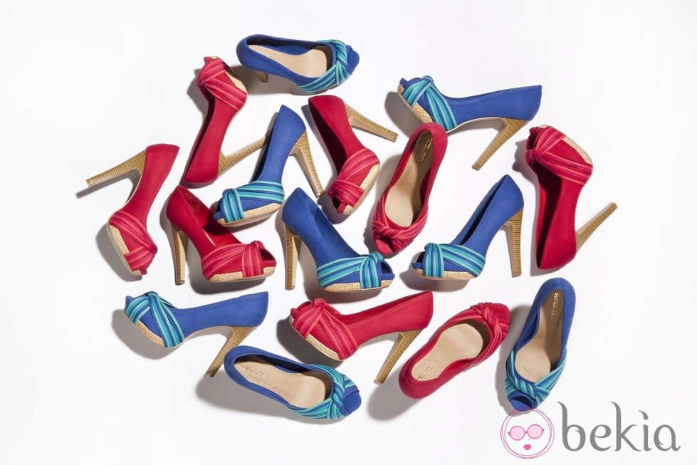 Zapatos en tonos flúor de la nueva colección de Suite Blanco primavera/verano 2012
