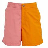 Bañador masculino rosa y naranja de la nueva colección de baño 2012 de Asos