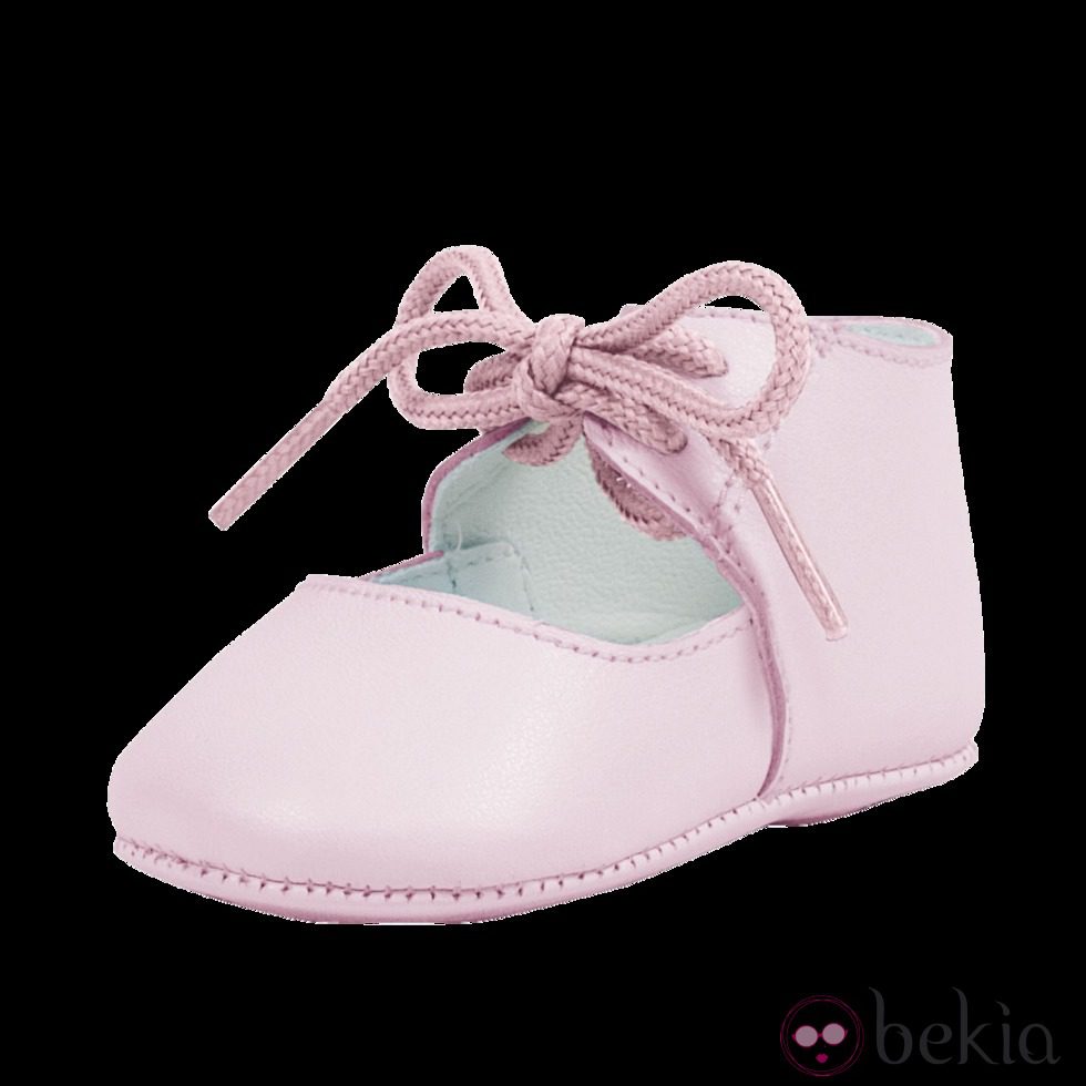 Zapatos rosas para bebé de la nueva colección 