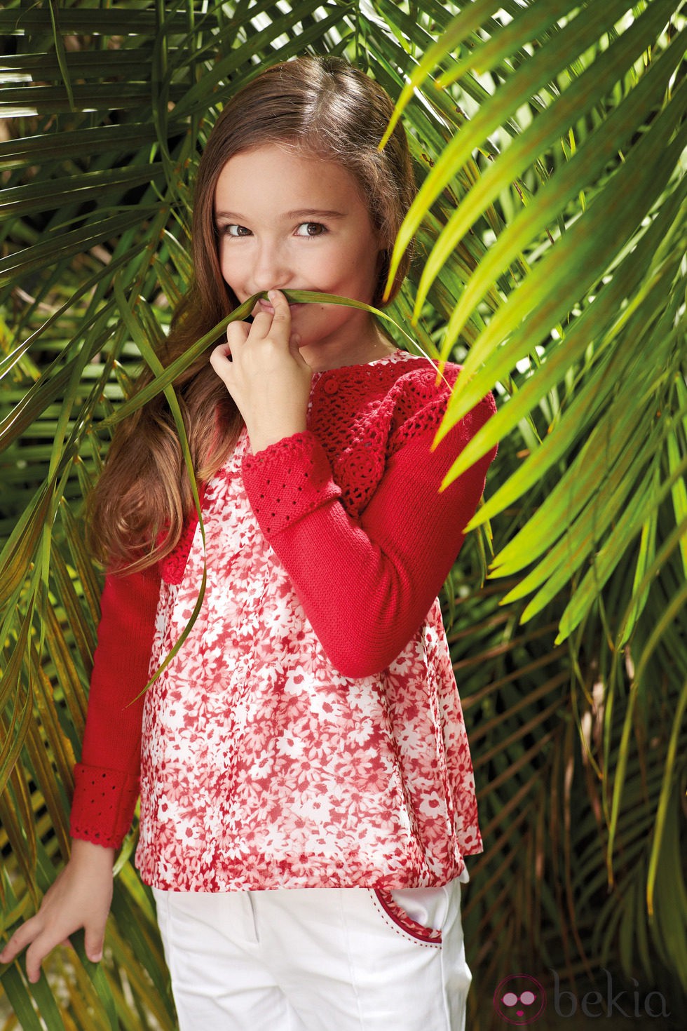 Look en blanco y rojo de niña de la nueva colección My Chicco de la casa italiana Verano 2012