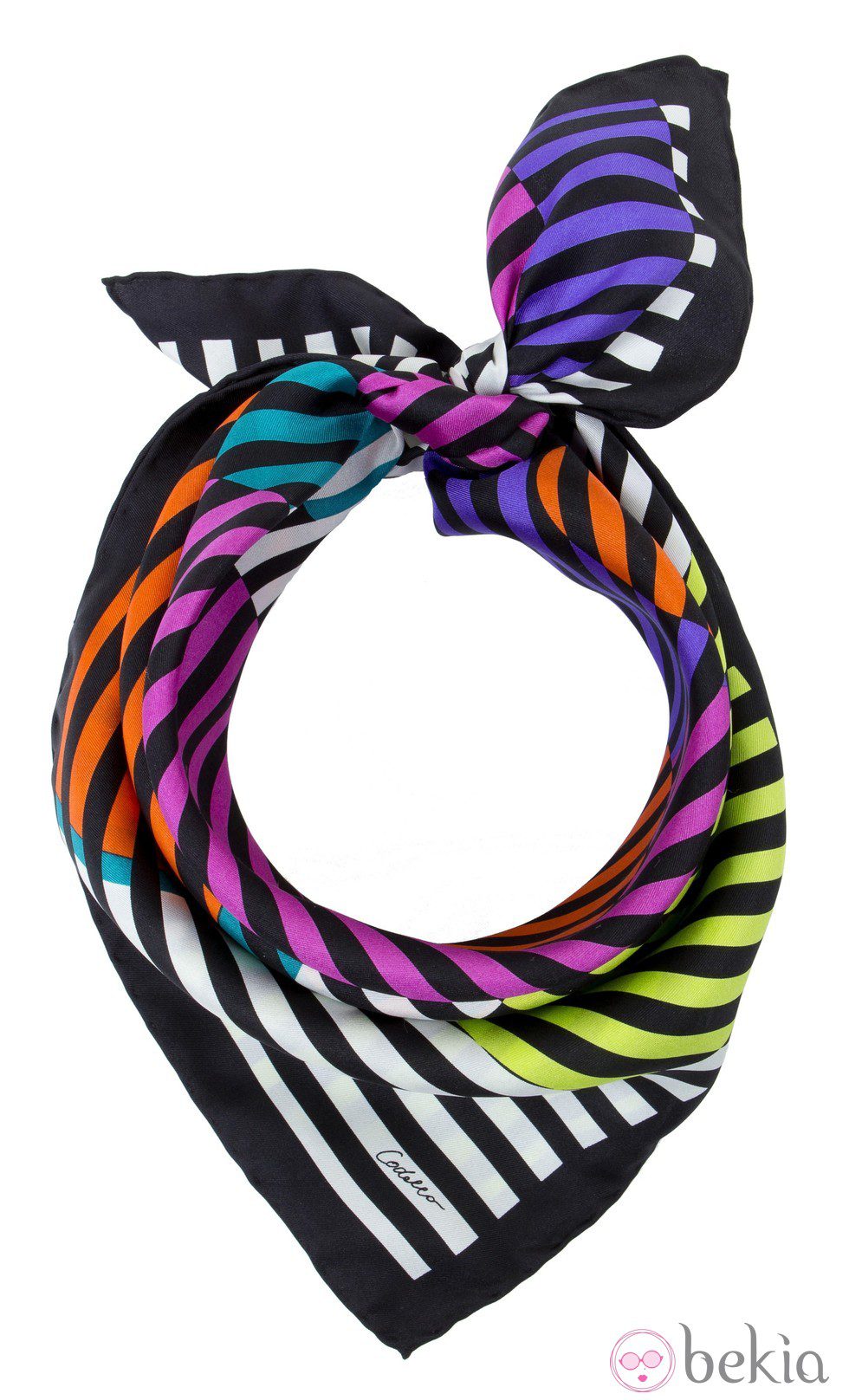 Pañuelo de rayas de la nueva colección Codello para este verano 2012