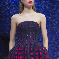 Top peplum de Christian Dior en la Pasarela de la Alta Costura de París 2012-2013