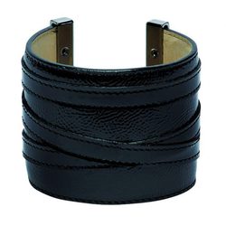 Pulsera negra de la nueva colección de Longchamp para este verano 2012