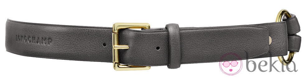 Cinturón liso de la nueva colección de Longchamp para este verano 2012