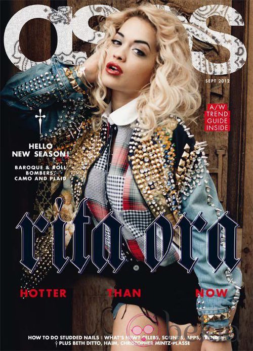 Rita Ora posa en la portada de la revista Asos Magazine