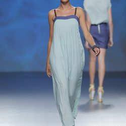 Vestido azul celeste de Sara Coleman, colección primavera/verano 2013