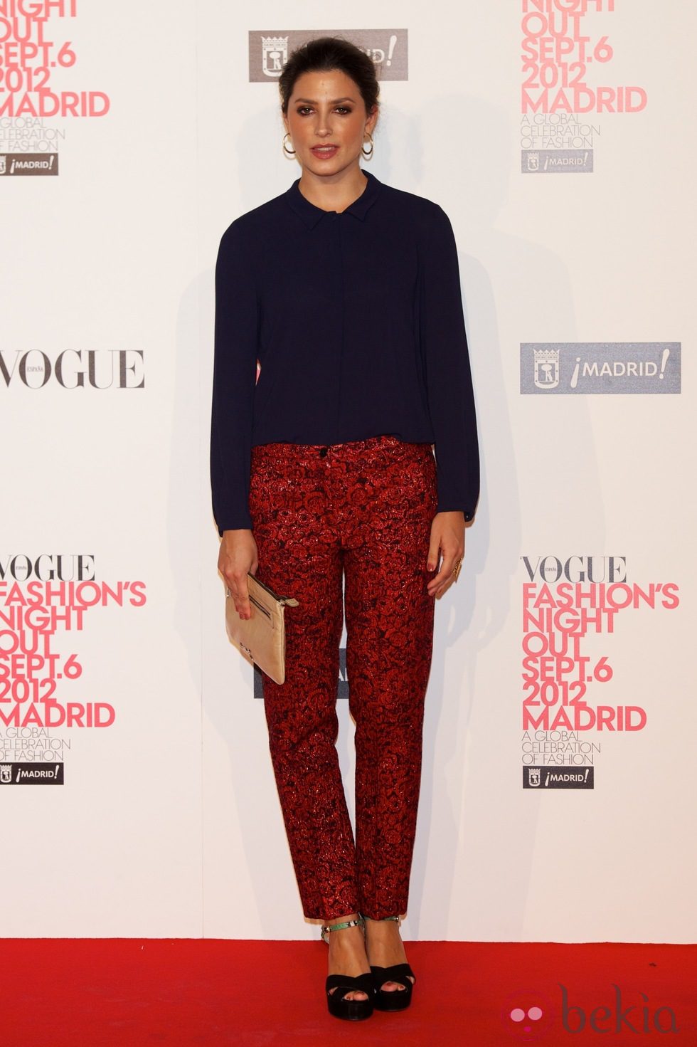 Bárbara Lennie en la Vogue Fashion's Night Out 2012 en Madrid