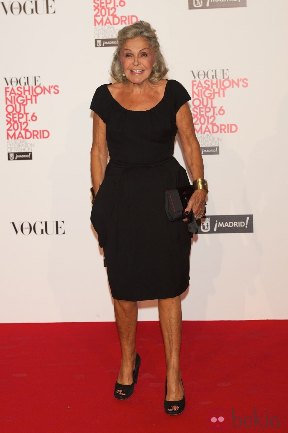 Beatriz de Orleans en la Vogue Fashion's Night Out 2012 en Madrid