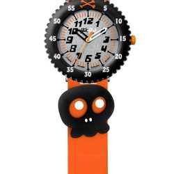 Reloj naranja de Flik Flak colección Halloween 2012