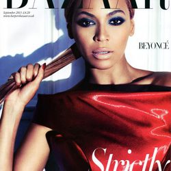 Beyonce, portada de Harper's Bazaar UK en septiembre de 2011