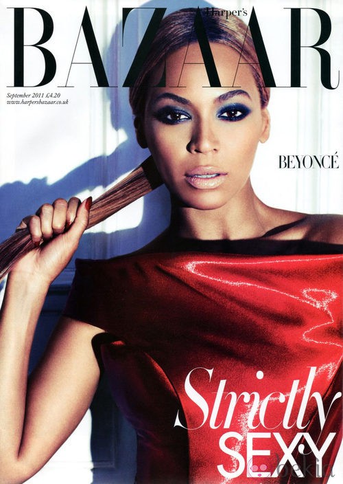 Beyonce, portada de Harper's Bazaar UK en septiembre de 2011
