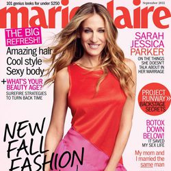 Sarah Jessica Parker, portada de Marie Claire USA en septiembre de 2011