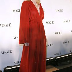 Cate Blanchett con traje vintage de Ossie Clark