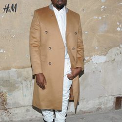 Kanye West en la presentación de la colección de Maison Martin Margiela y H&M en Nueva York