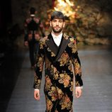 Blazer de la colección otoño/invierno 2013/2014 de Dolce & Gabbana en la Semana de la Moda Masculina de Milán