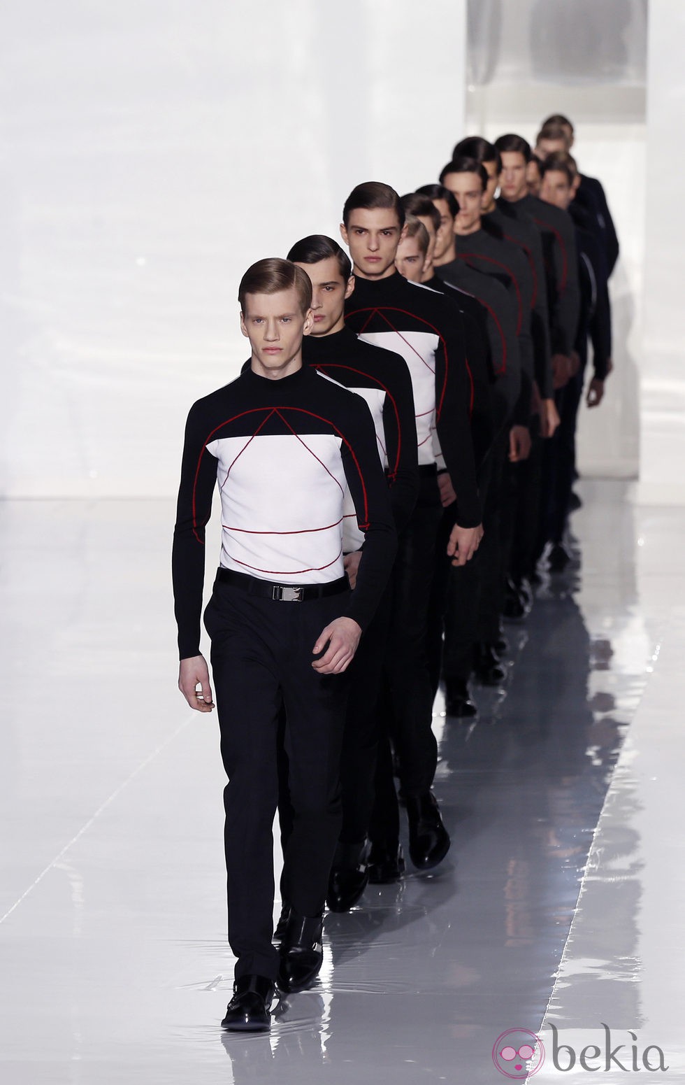 Dior presenta su colección otoño/invierno 2013/2014 en la Semana de la Moda Masculina de París