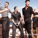 Camisas grises y negras de la colección masculina primavera/verano 2013 de Dolce & Gabbana